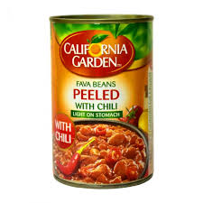 C.garden Fava Beans Peeled With Chilli 450gm