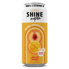 Shine Water Peach & Mango Flavor with Vitamin D 473ml