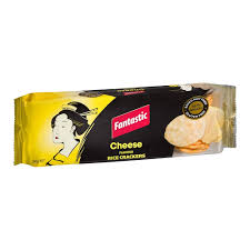 FANTASTIC RICE CRACKER CHEESE 100GMS
