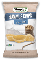 SIMPLY 7 HUMMUS CHIPS 130G