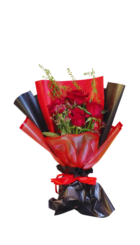 Four Rose Bouquet