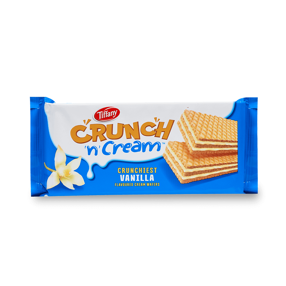 Tiffany Crunch&cream Vanilla 76gm