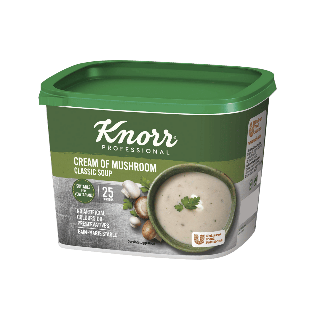 Knorr Cream Of Mushroom Soup - No Added Preservatives, OTR