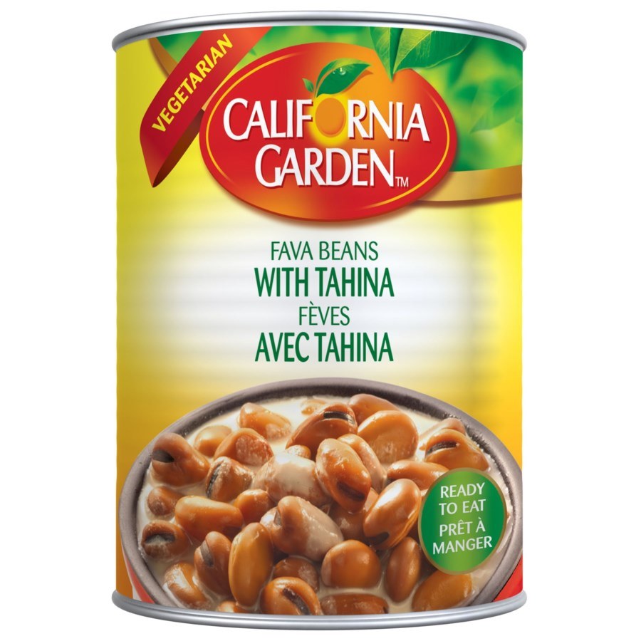 C.GARDEN FAVA BEANS WITH TAHINA 450GM