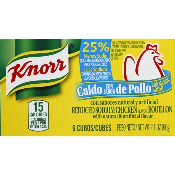 Knorr Chicken Broth Cubes (6 Pieces) 60gm