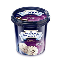 LONDON DAIRY COOKIES & CREAM 125ML