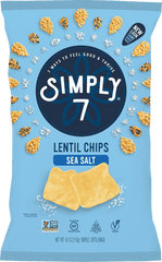 SIMPLY7 CHIPS LENTIL SEA SALT