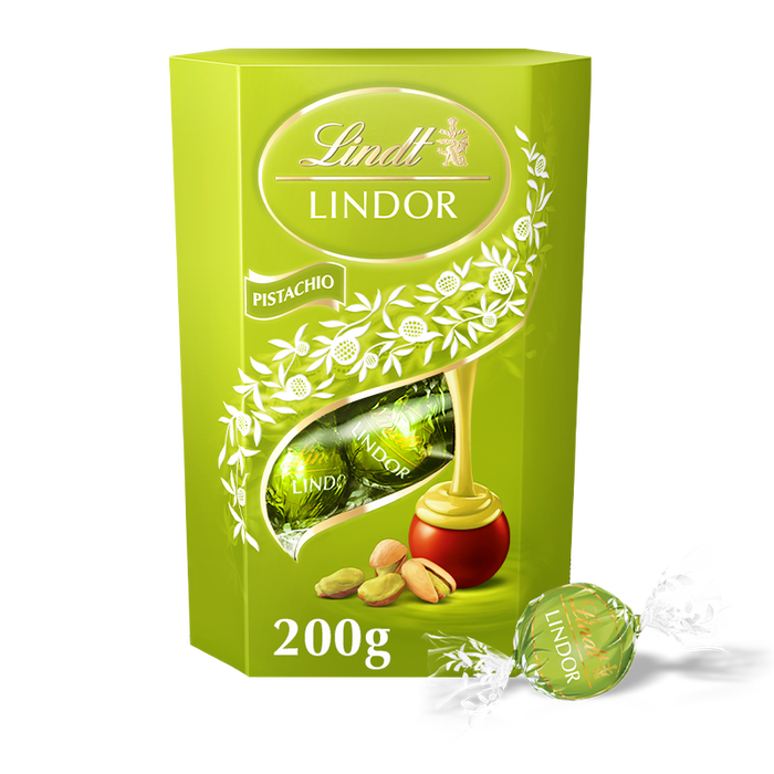 Lindt Lindor Chocolate Bites Pistachio Flavor 200 Gm