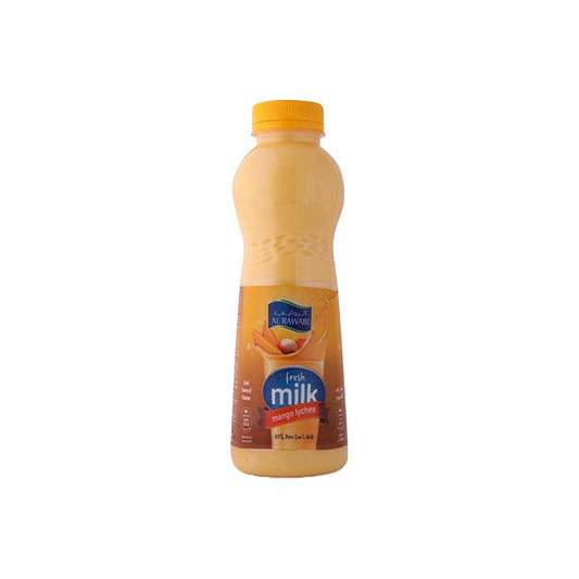 AL RAWABI MILK MANGO LYCHEE 500ML