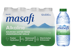 Masafi Alkaline Water (12x330ml)
