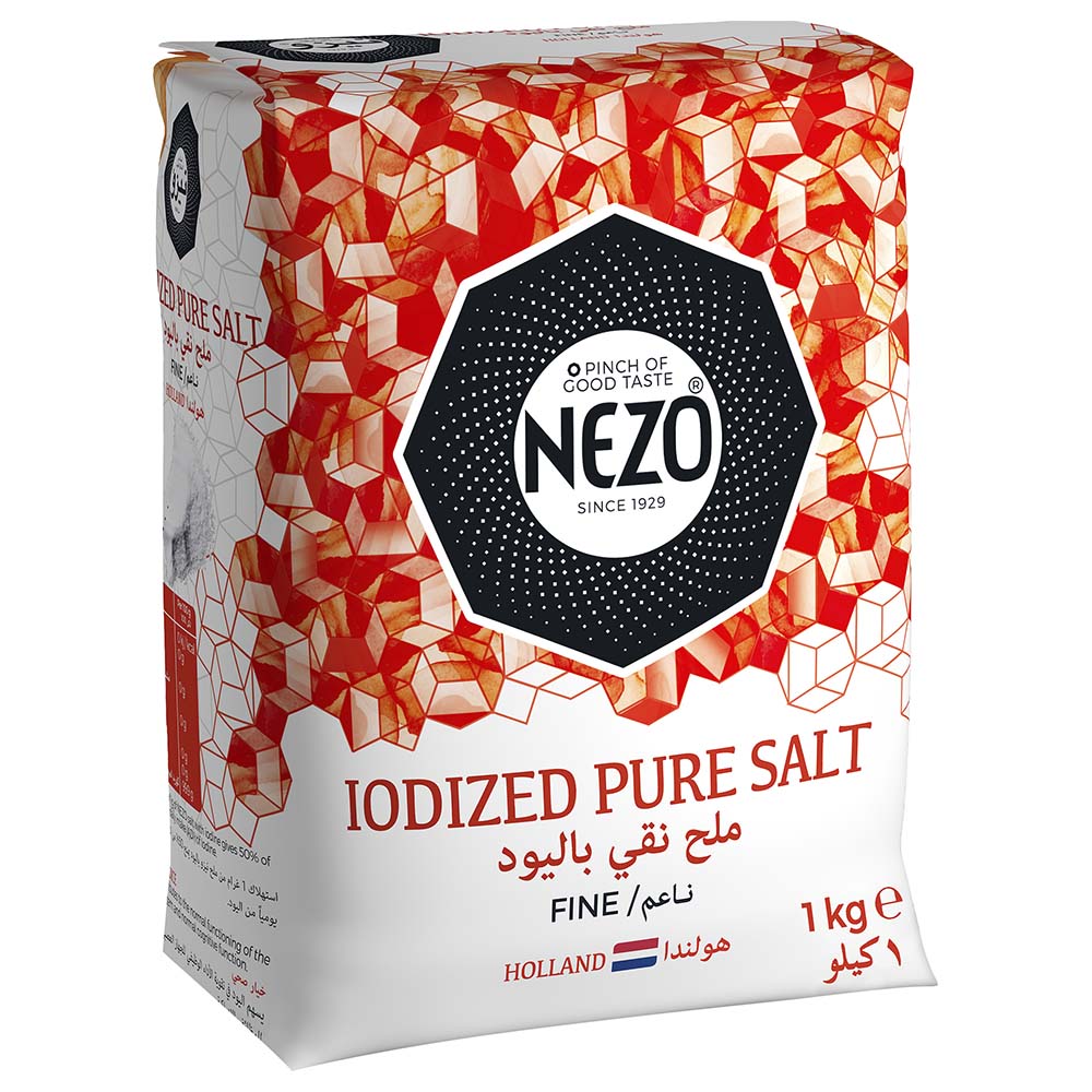 NEZO FINE IODIZED VACUM SALT RED