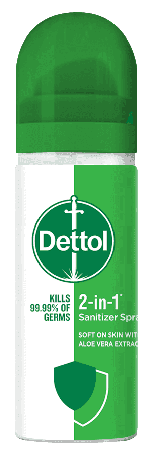 DETTOL SSANITIZER SPRAY 50ML