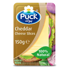 Puck Natural Cheddar Cheese 150gm