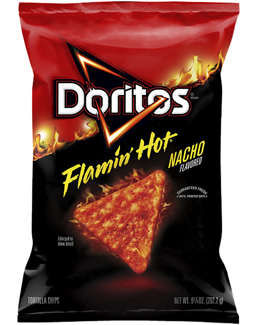DORITOS TORTILLA CHIPS FLAMIN' HOT NACHO