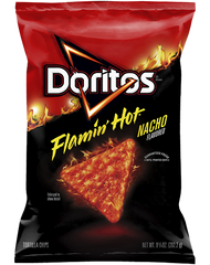 DORITOS TORTILLA CHIPS FLAMIN' HOT NACHO