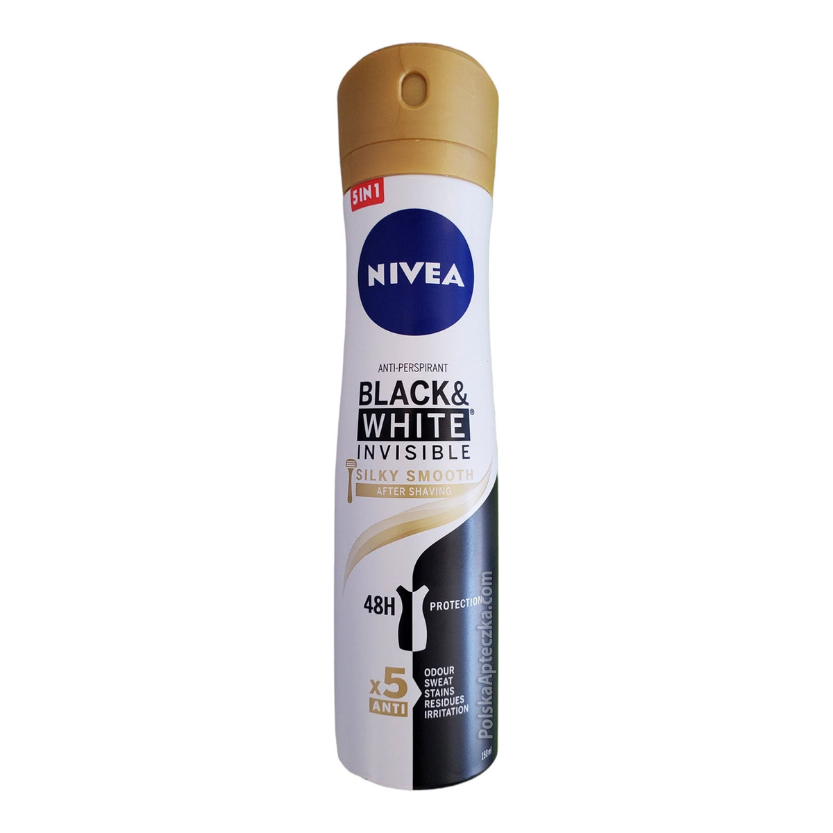 NIVEA BLACK&WHITE INVISIBLE SILKY SMOOTH 150ML
