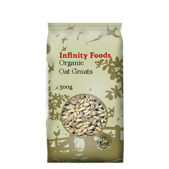 INFINITY FOODS ORGANIC OATS 500GM GLUTEN FREE