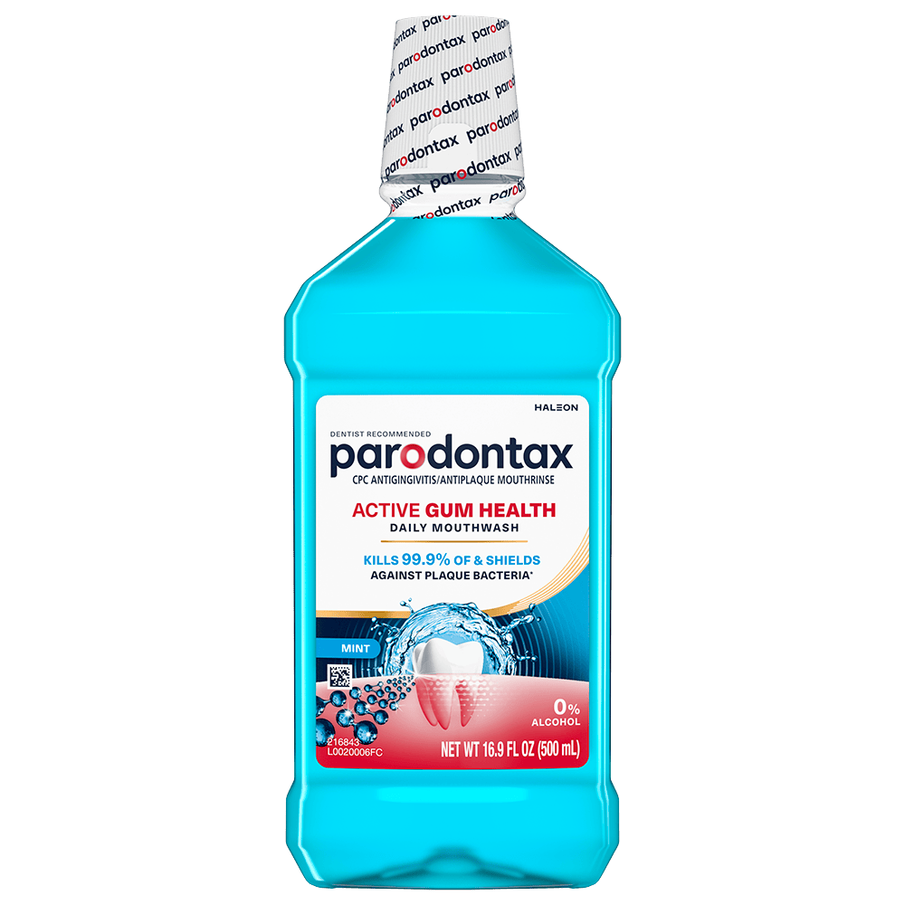 Parodontax Active Gum Health Daily Mouthwash Fresh Mint Flavor - alcohol free 300 ML
