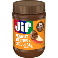 Jif Peanut Butter Spread With Chocolate - Gluten 425 Gm