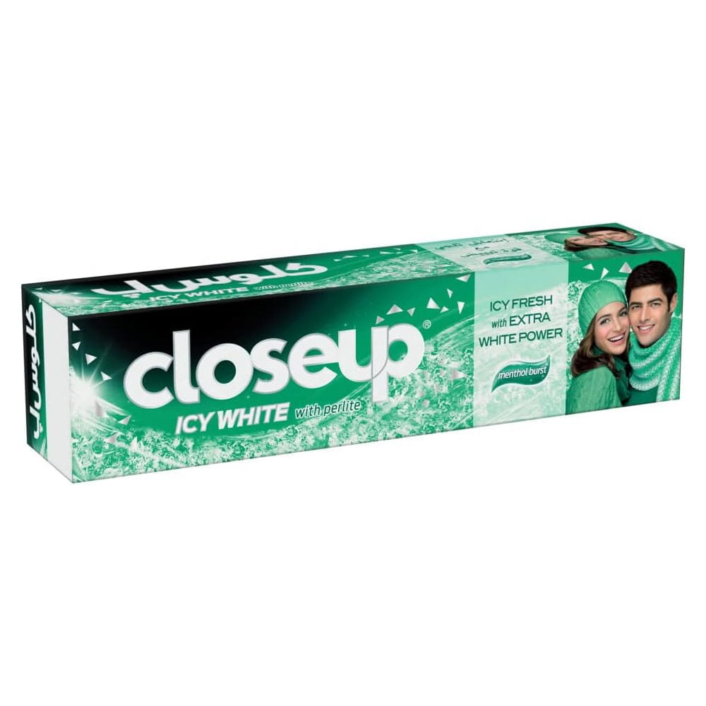 Closeup Icy White Menthol Burst with Perlite 75ML