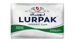 LURPAK ORGANIC BUTTER UNSALT 200 GM
