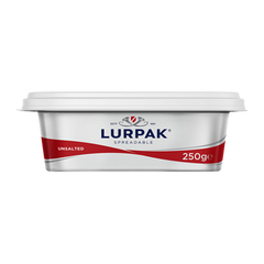 LURPAK SPREADABLE UNSALT 250G