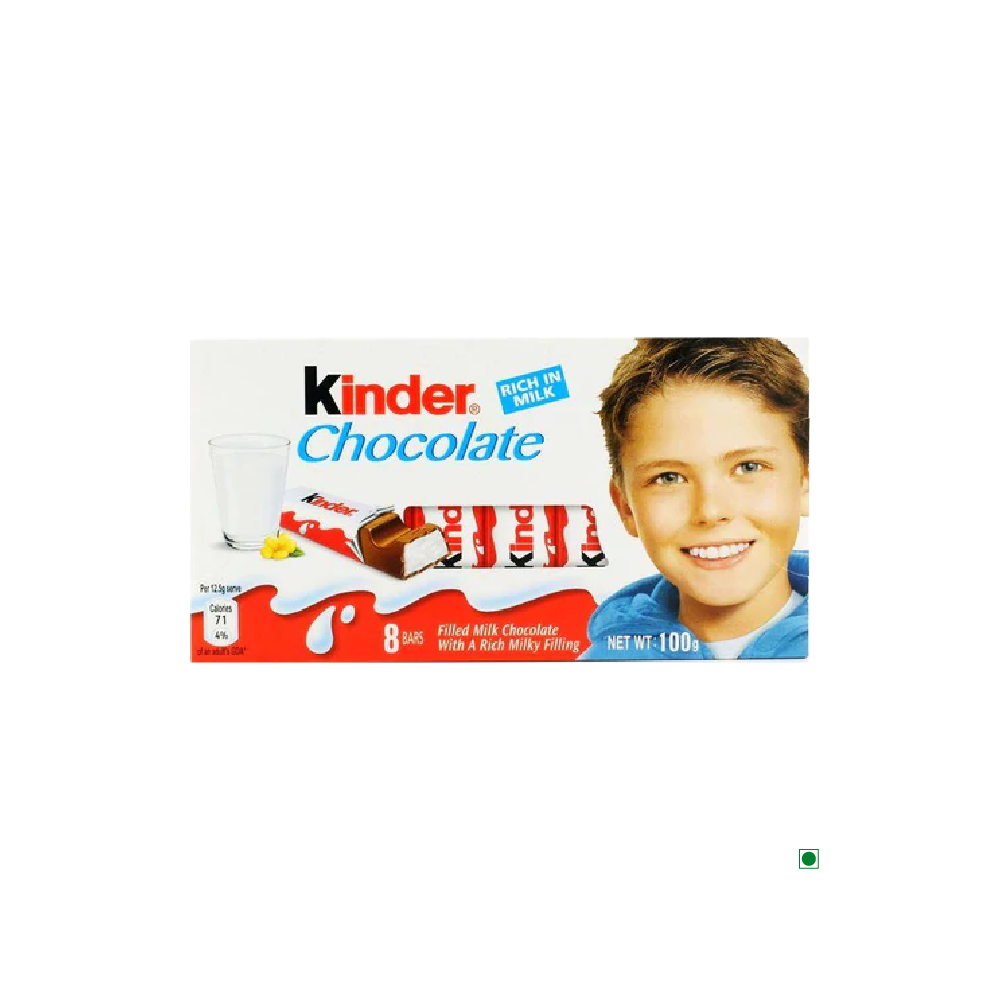KINDER CHOCOLATE T8 100GM