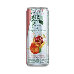 Maison Perrier Magnetic Juice Sparkling Water Peach & Cherry Flavor 250ML