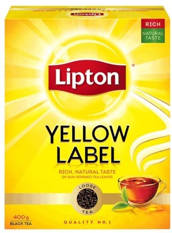 Lipton Yellow Label Loose Black Tea 400gm