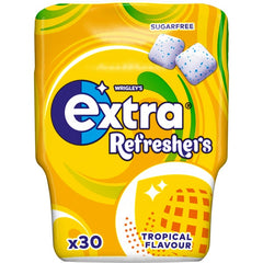 Extra Refreshers Chewing Gum Tropical Flavor - Sugar Free 30pcs