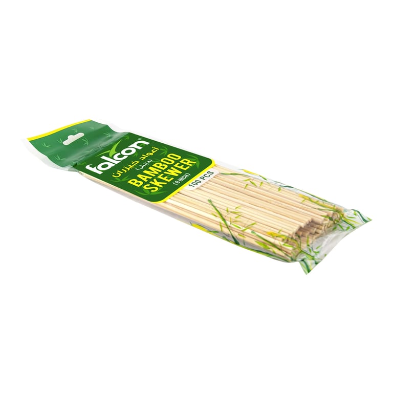 Falcon 8 Inch Bamboo Skewers