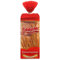 YAUMI SLICED BREAD WHITE 550GM