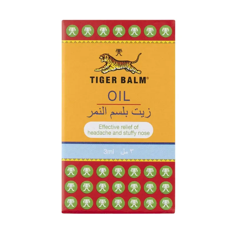 Tiger Balm Oil for Headache & Stuffy Nose 3ML