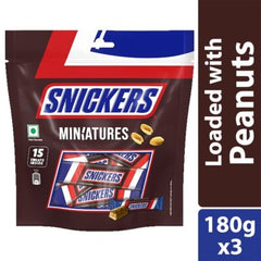Snickers Minis Chocolates 10pc 180gm