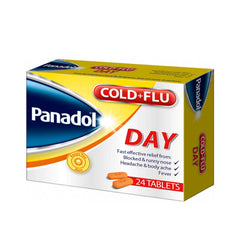 PANADOL COLD AND FLU  24 TABLETS YELLOW