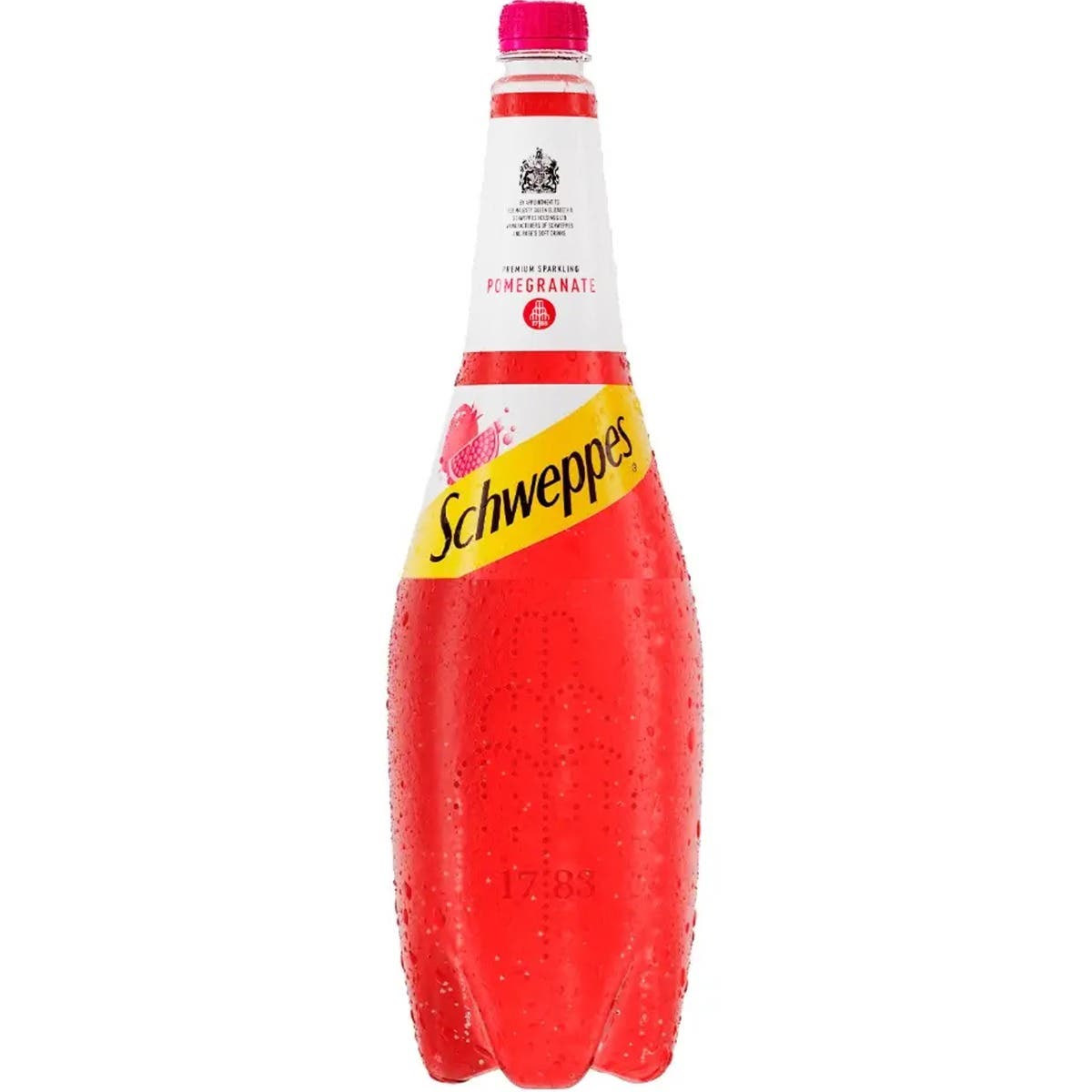 Schweppes Sparkling Pomegranate Drink with Fruit Pulp 25ML