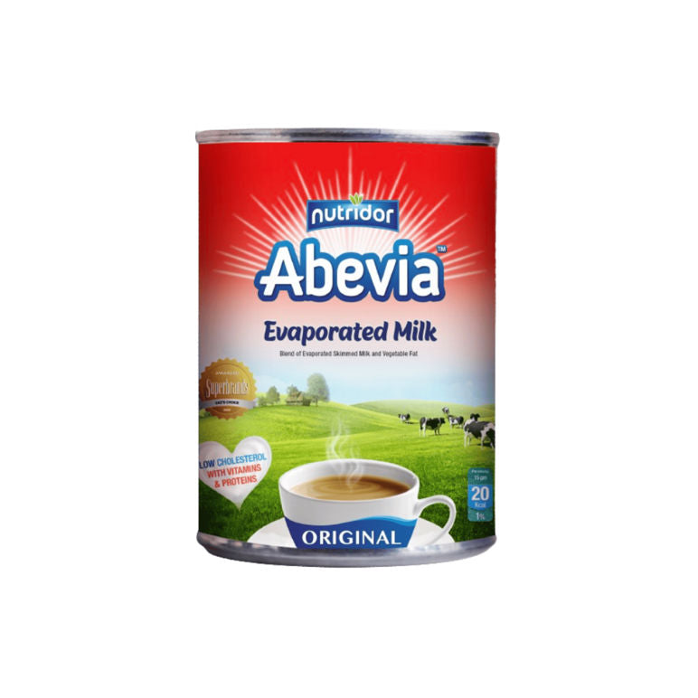 Abevia Evaporated Milk 400gm