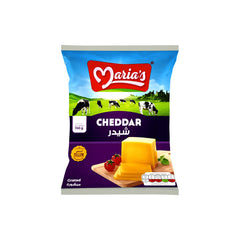Marias Cheddar Colour Cheese Chredded 150g