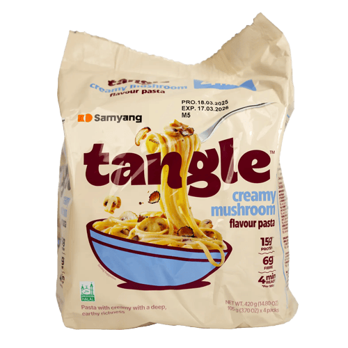 SAMYANG TANGLE CREAMY MUSHROOM FLAVOUR PASTA 105 GM