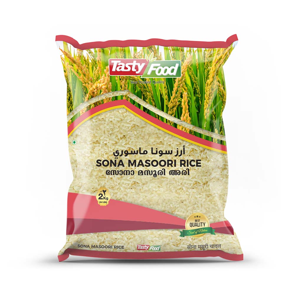 Tasty Food Sona Masoori Rice 1KG