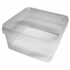 FOOD CONTAINER SQR 1200 ML CLEAR
