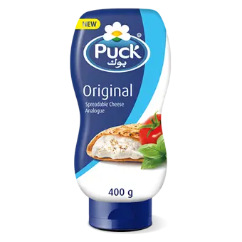 PUCK CHEESE SQUEEZE BOTL 400 GM