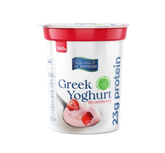 Al Rawabi 11g Protein Strawberry Greek Yogurt 150GM