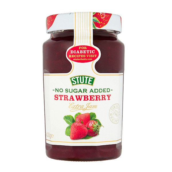 STUTE STRAWBERRY EXTRA JAM FOR DIABETIC 430GM
