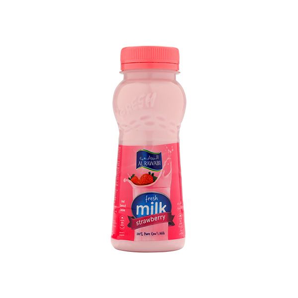 AL RAWABL STRAWBERRY MILK 200 ML