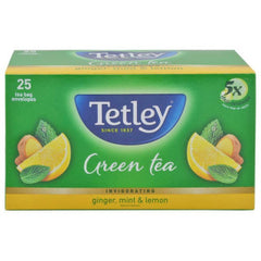 Tetley Mint Green Tea Bags 25S