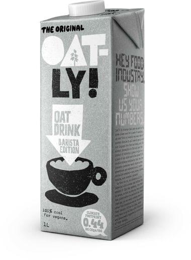 Oatly The Original Barista Edition Oat Milk - vegan 1 LTR