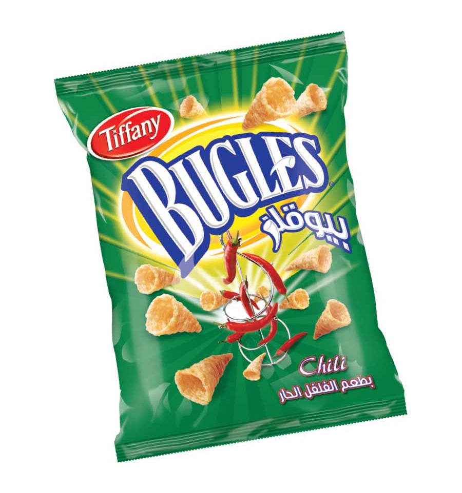 Tiffany Bugles Sweet Chilli 145gm