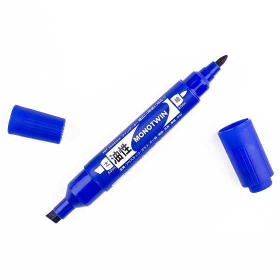 PERMANENT BLUE MARKER