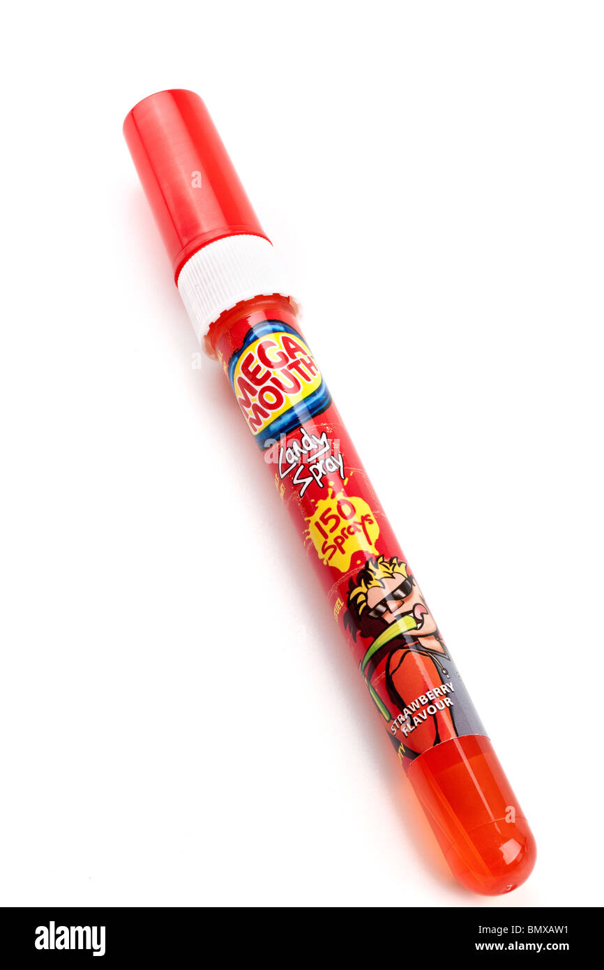 Mega Mouth Candy Spray Strawberry Flavor 19ml